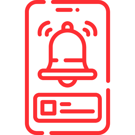 Ícone de alertas